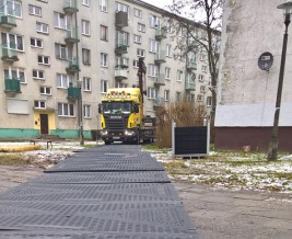 Tymczasowe drogi dojazdowe